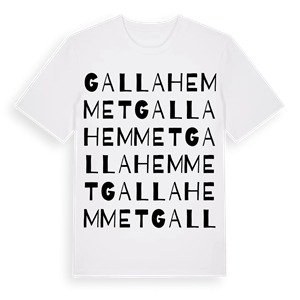 Gallahemmet ordlek t-shirt – ekologisk bomull t-shirt från Pinshirt