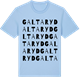 Blue Soul t-shirt med Galtaryd ordlek t-shirt
