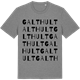 Mid Heather Gray t-shirt med Galthult ordlek t-shirt