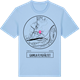 Blue Soul t-shirt med Gamla flygfältet t-shirt