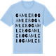 Blue Soul t-shirt med Gamlebo ordlek t-shirt