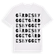 Gärdesbygget ordlek t-shirt