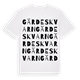 Gärdeskvarn ordlek t-shirt