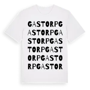 Gastorp ordlek t-shirt – ekologisk bomull t-shirt från Pinshirt