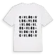 Gavlö ordlek t-shirt