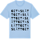 Blue Soul t-shirt med Getaslätt ordlek t-shirt