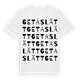 Getaslätt ordlek t-shirt