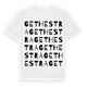 Gethestra ordlek t-shirt