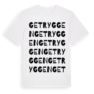 Getryggen ordlek t-shirt – ekologisk bomull t-shirt från Pinshirt