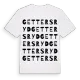 Gettersryd ordlek t-shirt
