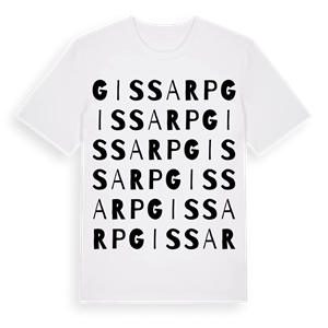 Gissarp ordlek t-shirt – ekologisk bomull t-shirt från Pinshirt