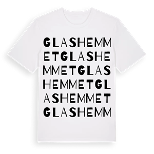 Glashemmet ordlek t-shirt – ekologisk bomull t-shirt från Pinshirt