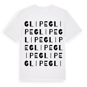 Glipe ordlek t-shirt – ekologisk bomull t-shirt från Pinshirt