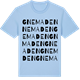 Blue Soul t-shirt med Gnemaden ordlek t-shirt