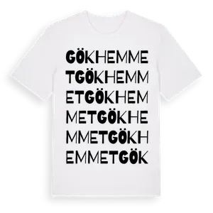 Gökhemmet ordlek t-shirt – ekologisk bomull t-shirt från Pinshirt