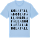 Blue Soul t-shirt med Gölafällan ordlek t-shirt