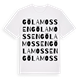Gölamossen ordlek t-shirt