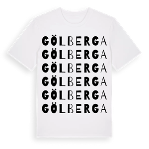 Gölberga ordlek t-shirt – ekologisk bomull t-shirt från Pinshirt