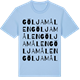 Blue Soul t-shirt med Göljamålen ordlek t-shirt