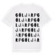 Göljarp ordlek t-shirt