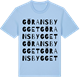 Blue Soul t-shirt med Göransbygget ordlek t-shirt