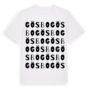 Gösbo ordlek t-shirt – ekologisk bomull t-shirt från Pinshirt