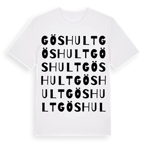 Göshult ordlek t-shirt – ekologisk bomull t-shirt från Pinshirt