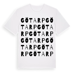 Götarp ordlek t-shirt – ekologisk bomull t-shirt från Pinshirt