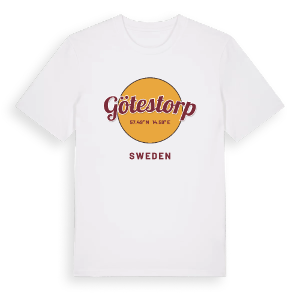 Götestorp cirkel t-shirt – ekologisk bomull t-shirt från Pinshirt