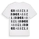 Grabbelund ordlek t-shirt
