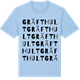 Blue Soul t-shirt med Gräfthult ordlek t-shirt