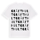 Gräfthult ordlek t-shirt