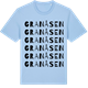Blue Soul t-shirt med Granåsen ordlek t-shirt
