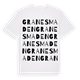 Granesmaden ordlek t-shirt
