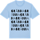 Blue Soul t-shirt med Gränna ordlek t-shirt