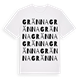 Gränna ordlek t-shirt