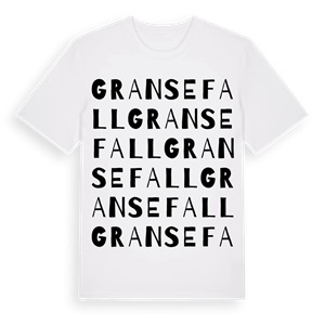 Gransefall ordlek t-shirt – ekologisk bomull t-shirt från Pinshirt