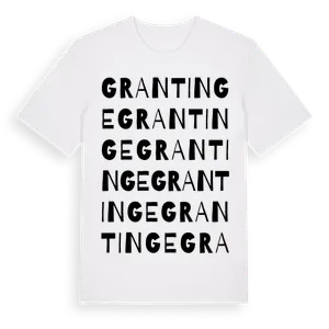 Grantinge ordlek t-shirt – ekologisk bomull t-shirt från Pinshirt