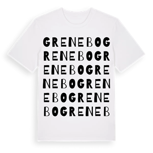 Grenebo ordlek t-shirt – ekologisk bomull t-shirt från Pinshirt