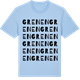 Blue Soul t-shirt med Grenen ordlek t-shirt
