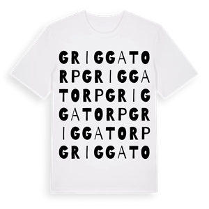 Griggatorp ordlek t-shirt – ekologisk bomull t-shirt från Pinshirt