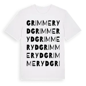 Grimmeryd ordlek t-shirt – ekologisk bomull t-shirt från Pinshirt