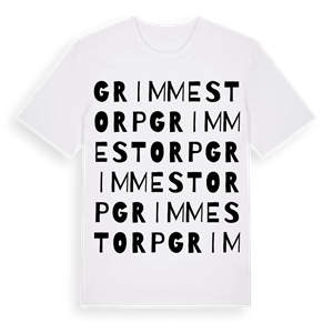 Grimmestorp ordlek t-shirt – ekologisk bomull t-shirt från Pinshirt