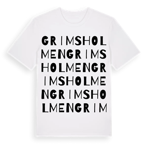 Grimsholmen ordlek t-shirt – ekologisk bomull t-shirt från Pinshirt