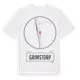 White t-shirt med Grimstorp t-shirt