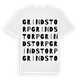 Grindstorp ordlek t-shirt