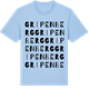 Blue Soul t-shirt med Gripenberg ordlek t-shirt
