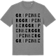 Mid Heather Gray t-shirt med Gripenberg ordlek t-shirt