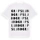 Gripslund ordlek t-shirt
