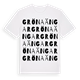 Gröna ängar ordlek t-shirt
